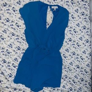 SHE+SKY blue dress/romper. Small